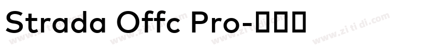 Strada Offc Pro字体转换 Strada Offc Pro字体转换